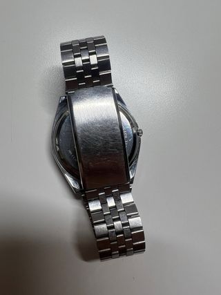 Reloj Seiko Quartz Hombre Plata/Blanco