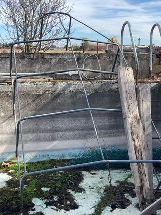 Remolque Van Caballosu marca ALE matrícula blanca