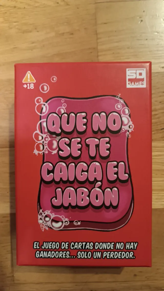 Que no se te caiga el jabón juego de mesa