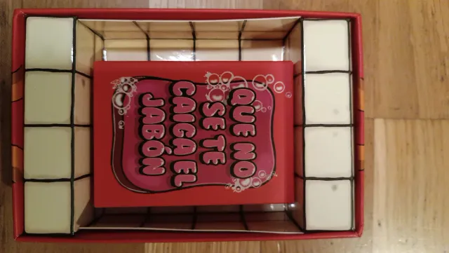 Que no se te caiga el jabón juego de mesa