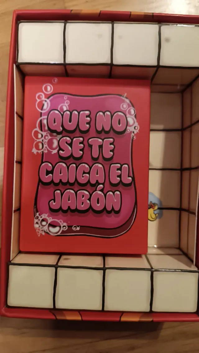 Que no se te caiga el jabón juego de mesa