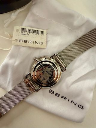 Reloj Bering Mujer Plateado