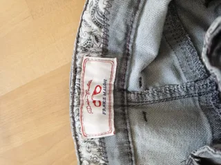 Jeans denim grigi Fraklie Malone