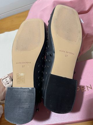 Zapatos Alma en Pena piel negros Talla 37