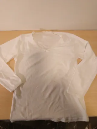 Camiseta interior invierno blanca, afelpada, 2 *5e