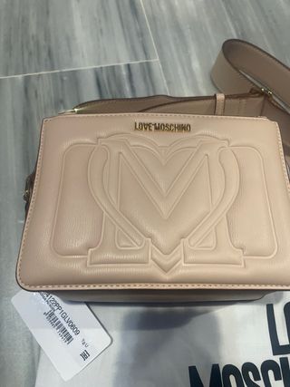 Bolso Love Moschino Beige/Marrón