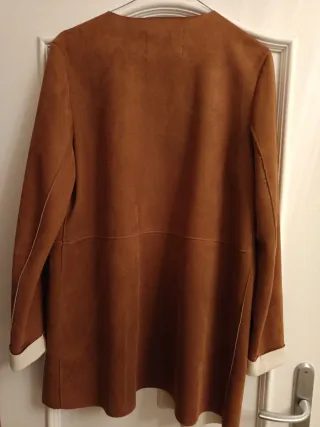 Chaqueta marrón antelina Madison Talla M