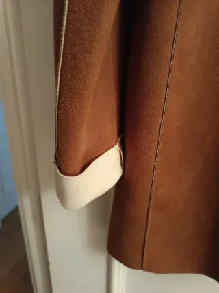 Chaqueta marrón antelina Madison Talla M