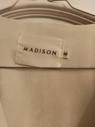 Chaqueta marrón antelina Madison Talla M