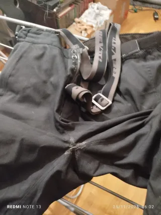 Pantalón Moto Revit Hombre Negro