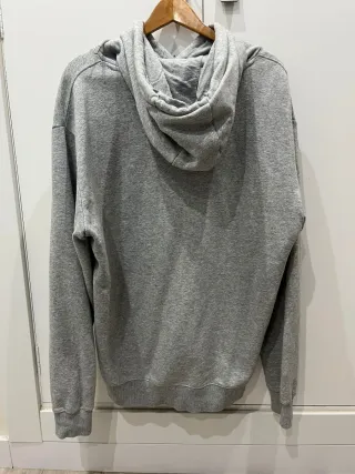 Sudadera Quiksilver Gris Logo Ola
