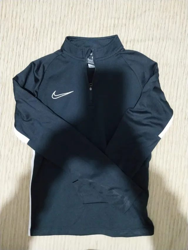 Sudadera Nike Negra Media Cremallera