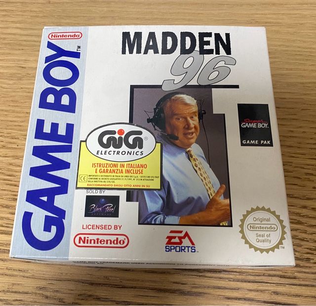 Madden 96 Game Boy Completo EUR