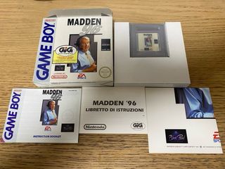 Madden 96 Game Boy Completo EUR