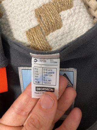 Traje de esquí para niño