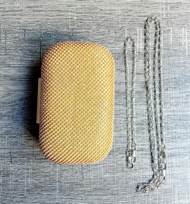 Borsa a tracolla dorata