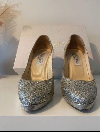 Zapatos Jimmy Choo Brillantes Talla 36.5