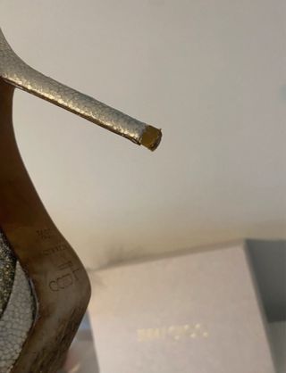 Zapatos Jimmy Choo Brillantes Talla 36.5