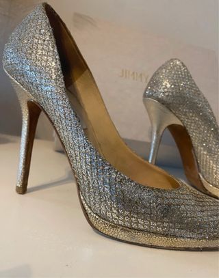 Zapatos Jimmy Choo Brillantes Talla 36.5