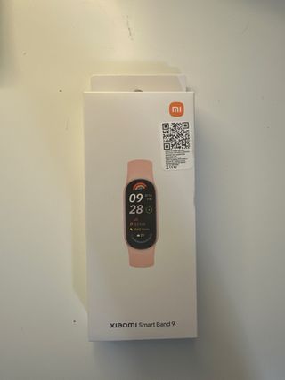 Reloj digital negro y rosa