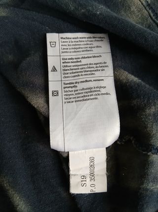 carhartt tshirt tie dye size XXXL blue