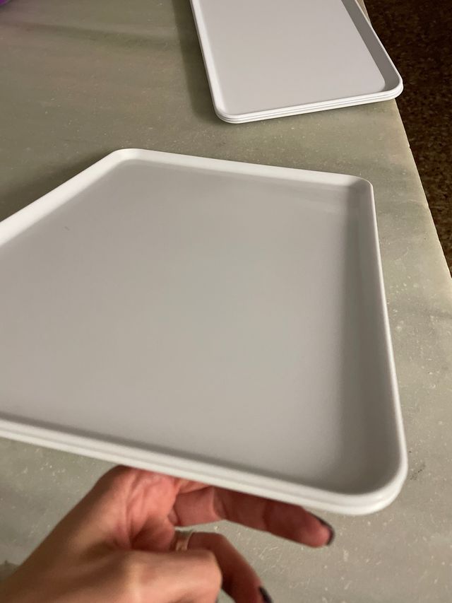 61 Bandejas pastelería panadería plástico