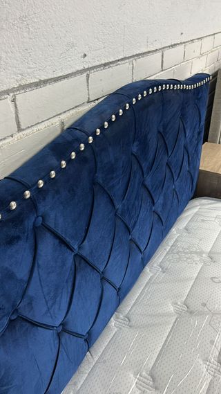 cama completa + colchon viscoelastico + cabecero