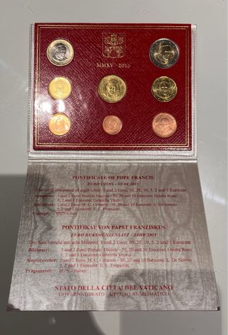 Serie divisionale Euro Vaticano 2015