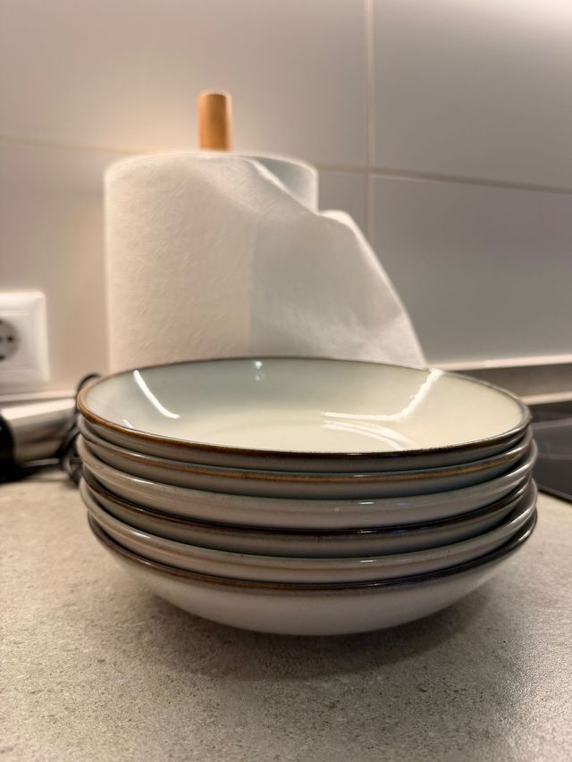 Lote 6 Platos Hondos IKEA 21cm