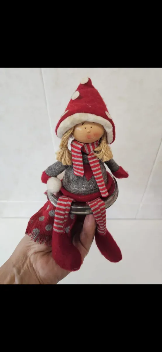 Decoración Otoñal Espantapájaros y Muñeca