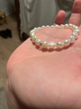 Pulsera Tous Oro y Perlas Cultivadas