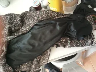 Falda Zara larga flores S/M