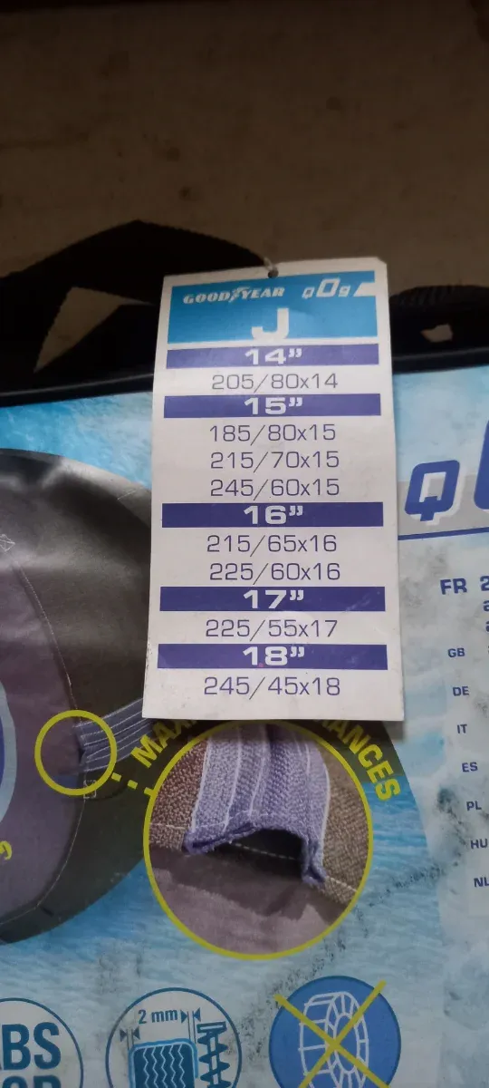 Calze da Neve Goodyear