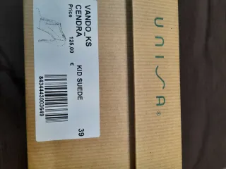 Sandalias Unisa Fiesta Tacón 10cm Gris