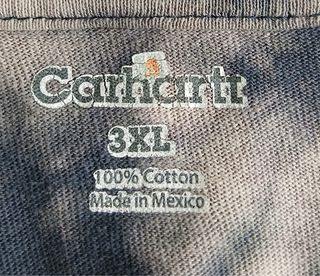 carhartt tshirt tie dye size XXXL blue