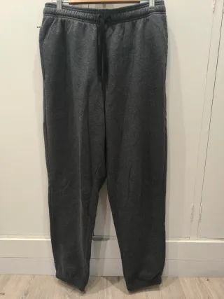 Pantalón Adidas bukser lineal gris