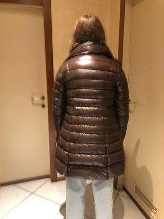 Piumino donna Duvetica marrone