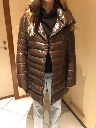 Piumino donna Duvetica marrone