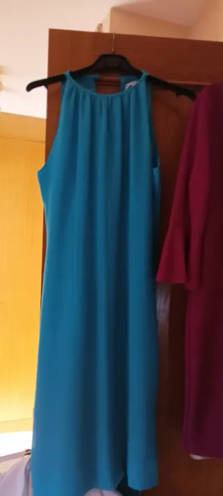 Vestido turquesa talla 42