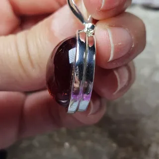 Colgante Plata 925 y Ámbar