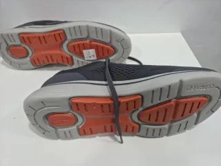 Skechers Go Walk Arch Fit Hombre Gris Naranja