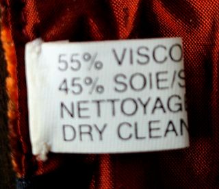 Foulard terciopelo marrón y naranja