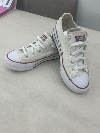 Zapatillas Converse Niña Blancas