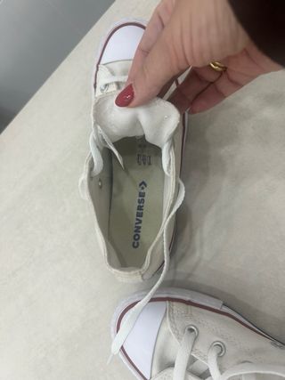 Zapatillas Converse Niña Blancas