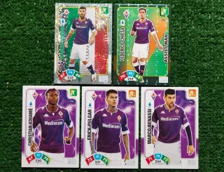 5 carte Adrenalyn XL Panini Fiorentina 2020/21
