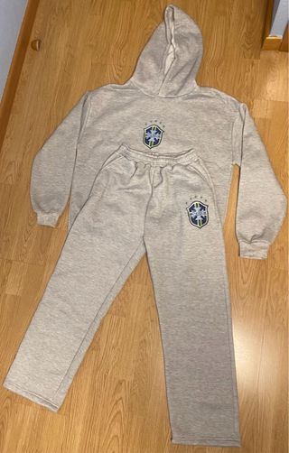 Chándal gris Brasil