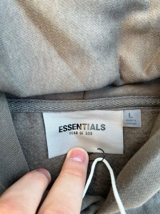 Sudadera ESSENTIALS Verde Talla L