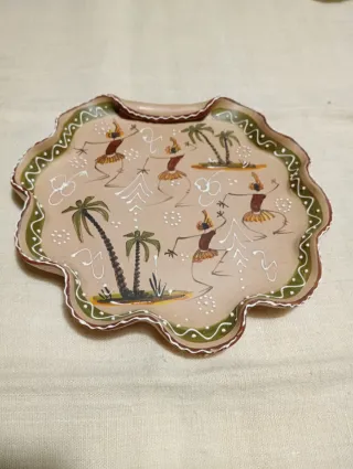 Svuotatasche ceramica Deruta Italy - vintage