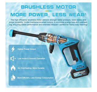 Hidrolimpiadora a Batería JEMORA 21V