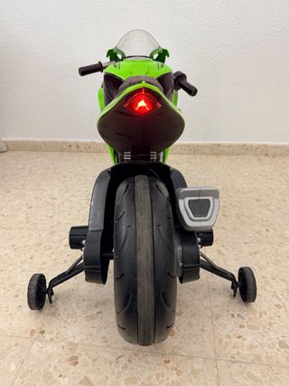 Mini Moto Eléctrica Infantil 12V Kawasaki Ninja